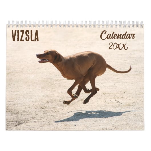 Vizsla kalender 2026 (Hoes)