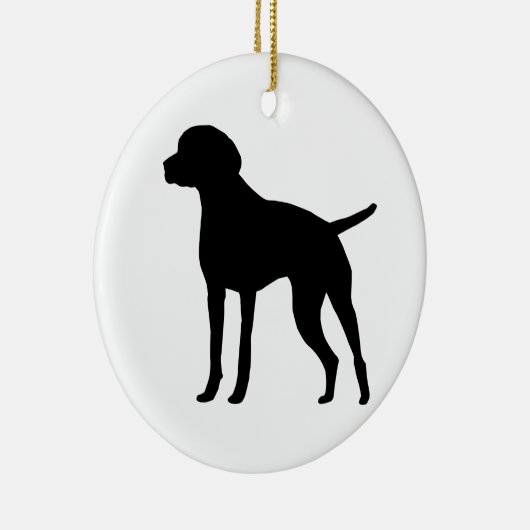 Vizsla Keramisch Ornament (Rechts)
