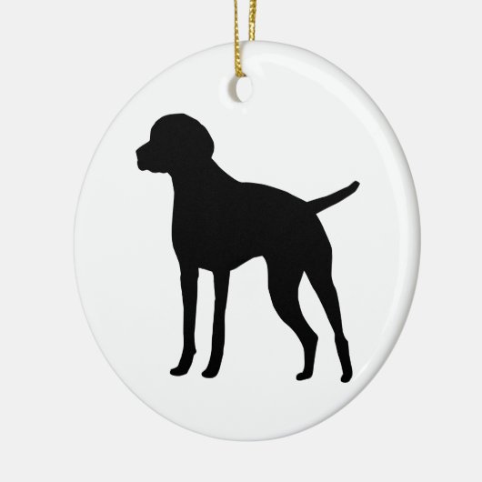 Vizsla Keramisch Ornament (Links)