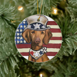 VIZSLA KERAMISCH ORNAMENT