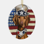 VIZSLA KERAMISCH ORNAMENT (Rechts)