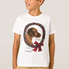 Vizsla kerstcadeautjes t-shirt