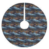 Vizsla Kerstfeest Seizoen Kerstboom Rok (Voorkant)