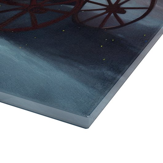 Vizsla Kerstfeest Seizoen Snijplank (Hoek)