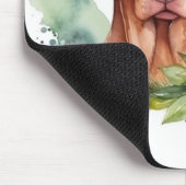 Vizsla Kerstkrans Feestelijke Pup Muismat (Hoek)