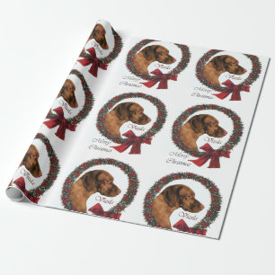 Vizsla Kerstmis Cadeaupapier