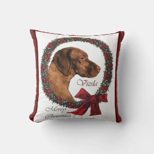 Vizsla Kerstmis Kussen