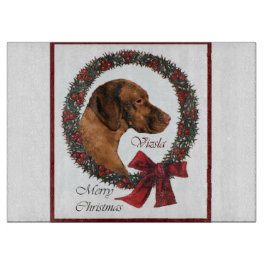 Vizsla Kerstmis Snijplank