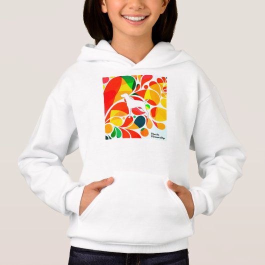 Vizsla Kinder Hoodie (Voorkant)