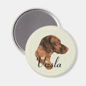 Vizsla Kunst Cadeaus Magneet (Voorkant / Achterkant)