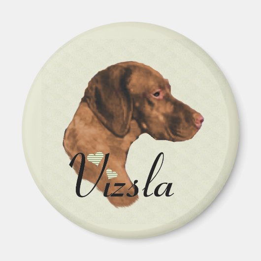 Vizsla Kunst Cadeaus Magneet (Voorkant)