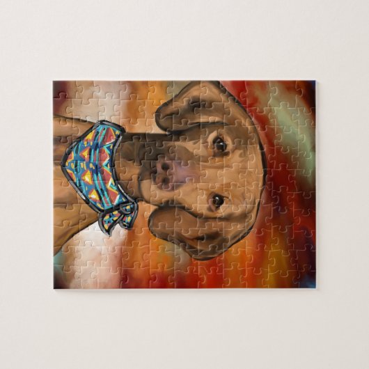 Vizsla Legpuzzel (Horizontaal)