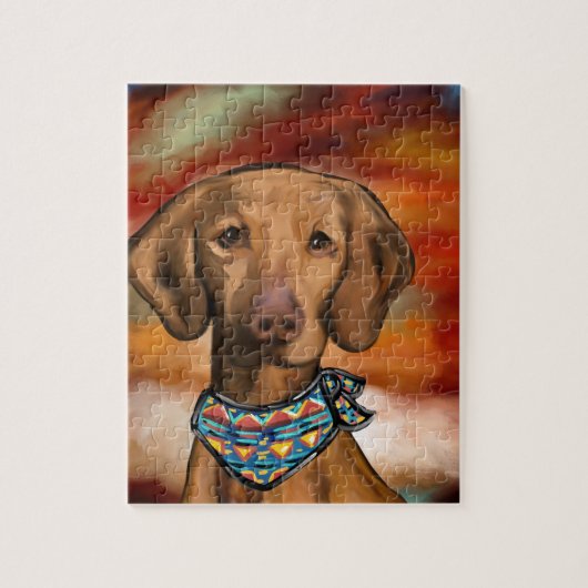Vizsla Legpuzzel (Verticaal)