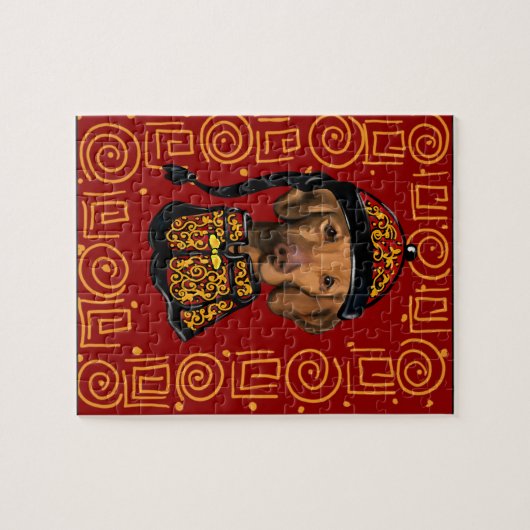 Vizsla Legpuzzel (Horizontaal)