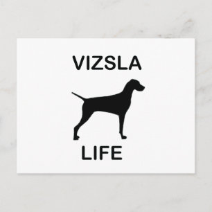 vizsla leven briefkaart
