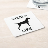 vizsla leven kartonnen onderzetters (Schuin)