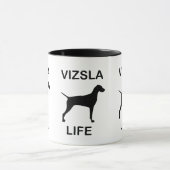 vizsla leven mok (Midden)