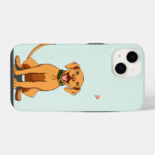 Vizsla Love Simplistic Phone Case iPhone Hoesje (Achterkant horizontaal)