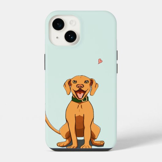 Vizsla Love Simplistic Phone Case iPhone Hoesje (Achterkant)