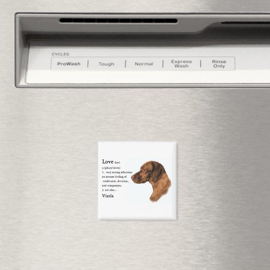 Vizsla Lovers Gifts Magneet (Insitu (Vaatwasser))