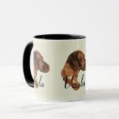 Vizsla Lovers Gifts Mok (Voorkant links)