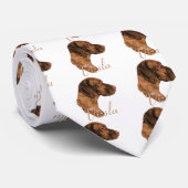 Vizsla Lovers Gifts Stropdas (Opgerold)