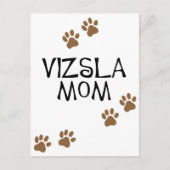 Vizsla Ma Briefkaart (Voorkant)