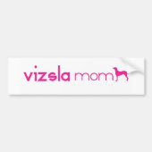 Vizsla Ma Bumpersticker (Voorkant)