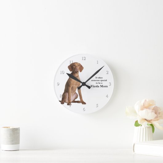 Vizsla Ma Clock Ronde Klok (Huis)