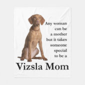Vizsla Ma Fleece Blanket (Voorkant)