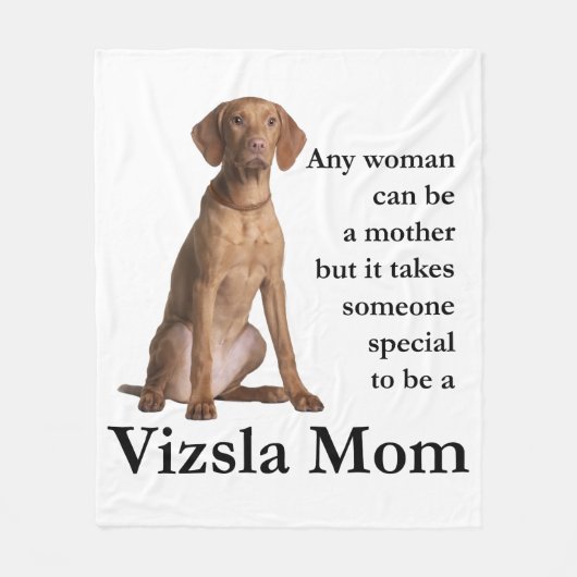 Vizsla Ma Fleece Blanket (Voorkant)