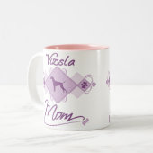 Vizsla Ma Tweekleurige Koffiemok (Voorkant links)