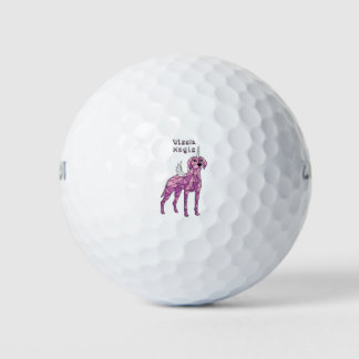 Vizsla Magic Unicorn Pegasus Golfballen