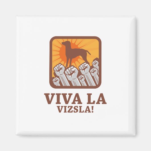Vizsla Magneet (Voorkant)