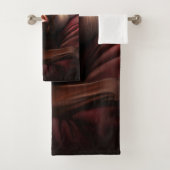 Vizsla met Sinterklaas Feestelijke Kerstmis Bad Handdoek (Insitu)