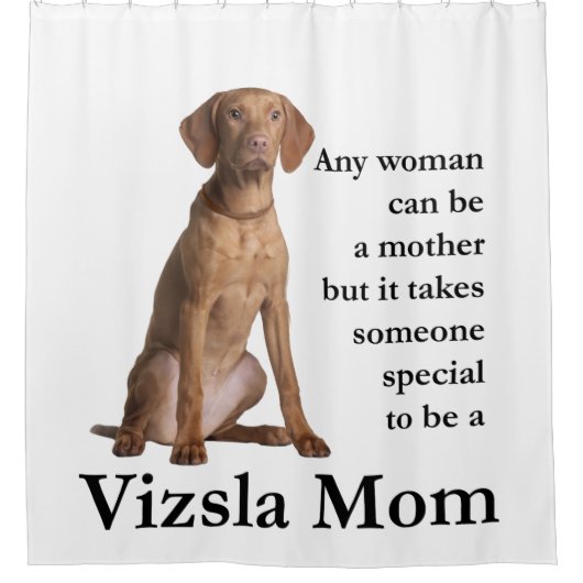 Vizsla Mom Douchegordijn (Voorkant)