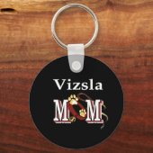 Vizsla MOM Gifts Sleutelhanger (Voorkant)