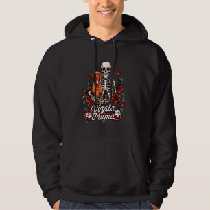 Vizsla Mom Vizsla Lover Skeleton Mom Hondeneigenaa Hoodie