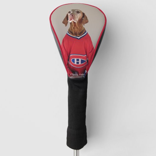 Vizsla Montreal Canadezen Golf Head Hoesje Golfheadcover (Voorkant)