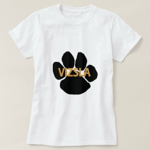 vizsla naam paw.png t-shirt