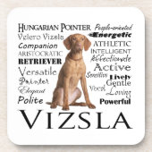 Vizsla Onderzetter Set (Voorkant)