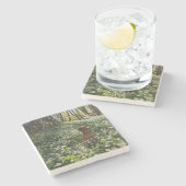 Vizsla-Onderzetter Stenen Onderzetter (Zijkant)