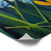 Vizsla op een peddel: een Schilderachtig avontuur Poster (Hoek)