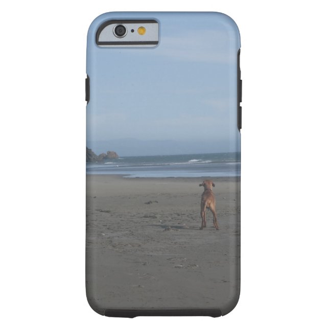 Vizsla op strandtelefoon Case-Mate iPhone case (Achterkant)