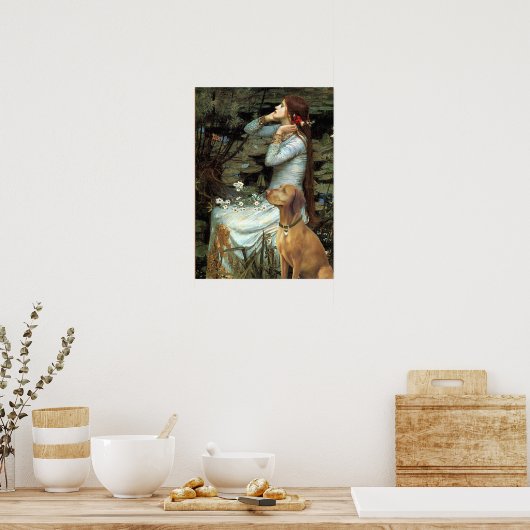 Vizsla - Ophelia Seated Poster (Keuken)