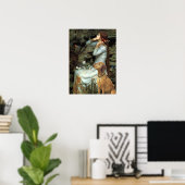 Vizsla - Ophelia Zittend Poster (Thuiskantoor)