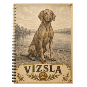 Vizsla, Oud erfgoed hond Notitieboek