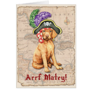 Vizsla Pirate Card