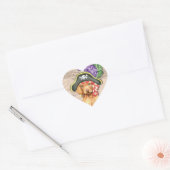 Vizsla Pirate Hart Sticker (Envelop)
