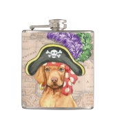 Vizsla Pirate Heupfles (Voorkant)